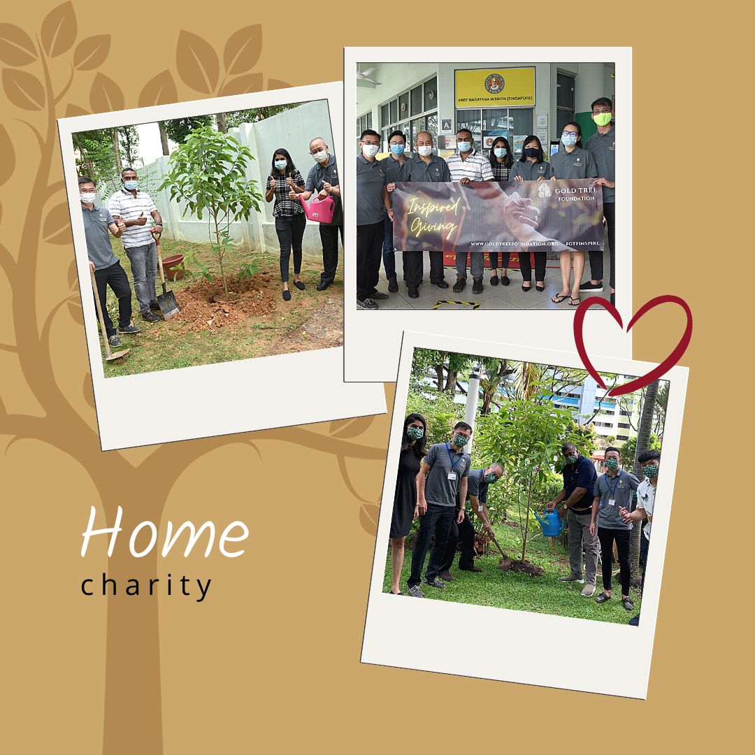 Tree Planting @ Sree Narayan Mission